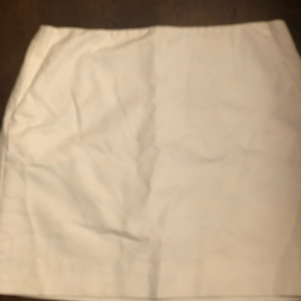 White skirt